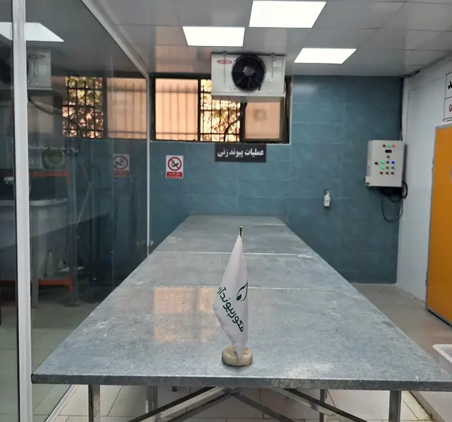 The grafting room of FPA's plant factory